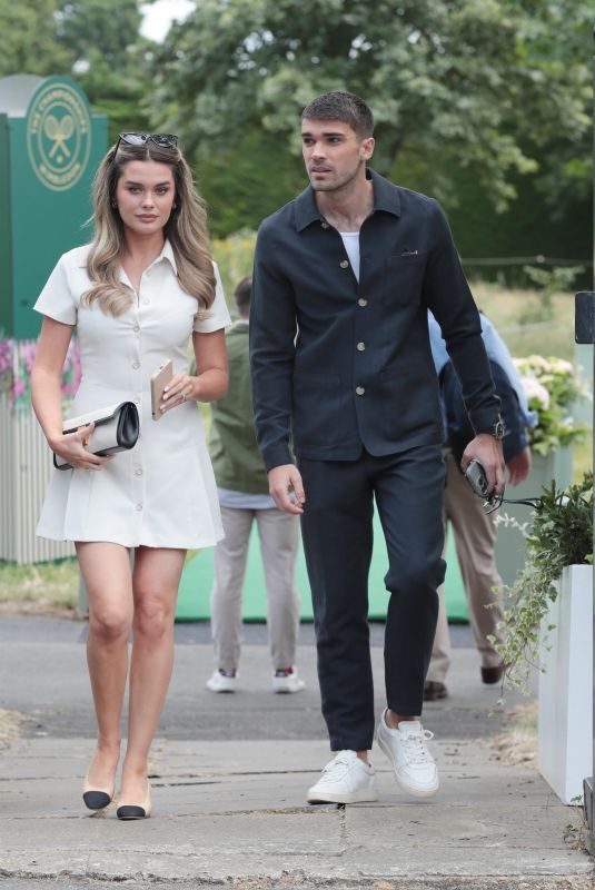 CHER LLOYD Arrives at 2024 Wimbledon Tennis Championships 07/01/2024