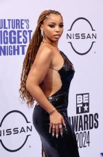 CHLOE BAILEY at 2024 BET Awards 06/30/2024