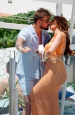 CHLOE FERRY and Johnny Wilbo on Holiday in Ibiza 07/03/2024