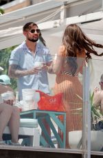 CHLOE FERRY and Johnny Wilbo on Holiday in Ibiza 07/03/2024