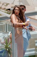 CHLOE FERRY and Johnny Wilbo on Holiday in Ibiza 07/03/2024