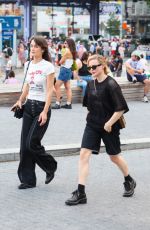 CHLOE MORETZ and KATE HARRISON Arrives at Pier 17 in New York 07/27/2024