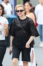 CHLOE MORETZ and KATE HARRISON Arrives at Pier 17 in New York 07/27/2024