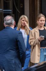 CHRISTIE and SAILOR BRINKLEY Out in London 07/10/2024