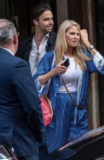 CHRISTIE and SAILOR BRINKLEY Out in London 07/10/2024