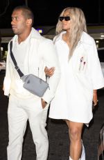 CIARA and Russell Wilson Arrives at Delilah in West Hollywood 07/11/2024