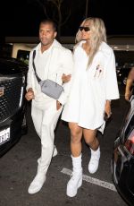 CIARA and Russell Wilson Arrives at Delilah in West Hollywood 07/11/2024