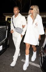 CIARA and Russell Wilson Arrives at Delilah in West Hollywood 07/11/2024
