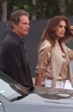 CINDY CRAWFORD and Rande Gerber on a Dinner Date at Nobu in Malibu 07/07/2024