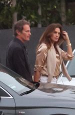 CINDY CRAWFORD and Rande Gerber on a Dinner Date at Nobu in Malibu 07/07/2024
