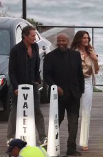 CINDY CRAWFORD and Rande Gerber on a Dinner Date at Nobu in Malibu 07/07/2024
