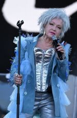 CINDY LAUPER Perfoms at Glastonbury Festival 06/29/2024