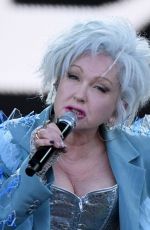 CINDY LAUPER Perfoms at Glastonbury Festival 06/29/2024