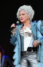 CINDY LAUPER Perfoms at Glastonbury Festival 06/29/2024