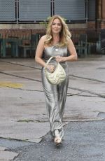 CLAIRE SWEENEY Arrives at Coronation Street Summer Party in Manchester 07/12/2024