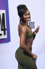 COCO JONES at 2024 BET Awards in Los Angeles 06/30/2024