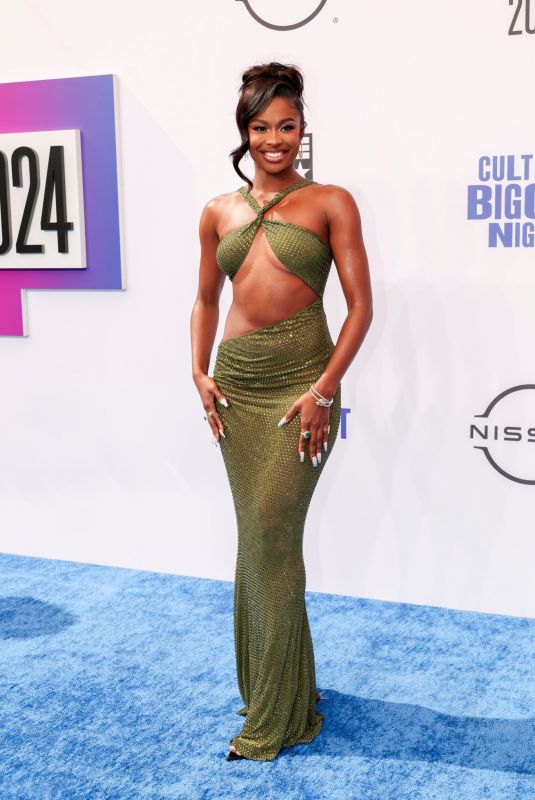 COCO JONES at 2024 BET Awards in Los Angeles 06/30/2024