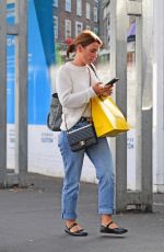 COLEEN ROONEY at Euston Train Station in London 07/02/2024