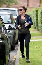 COLEEN ROONEY Leaves a Gym Session in Cheshire 07/25/2024