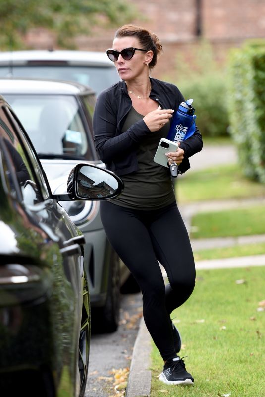 COLEEN ROONEY Leaves a Gym Session in Cheshire 07/25/2024