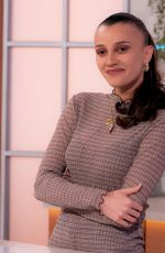 DAISY MASKELL at Lorraine TV Show in London 07/17/2024