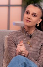 DAISY MASKELL at Lorraine TV Show in London 07/17/2024