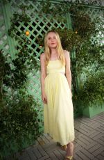 DAKOTA FANNING at Saks Summer Dinner in New York 07/11/2024