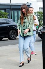 DAKOTA JOHNSON Leaves a Beauty Salon in London 07/12/2024