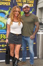 DANIELLE MASON Arrives at Shrek the Musical UK Tour Press Night at Hammersmith Eventim Apollo in London 07/26/2024