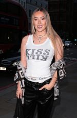 DEMI SIMS Arrives at Sushi Samba in London 07/24/2024