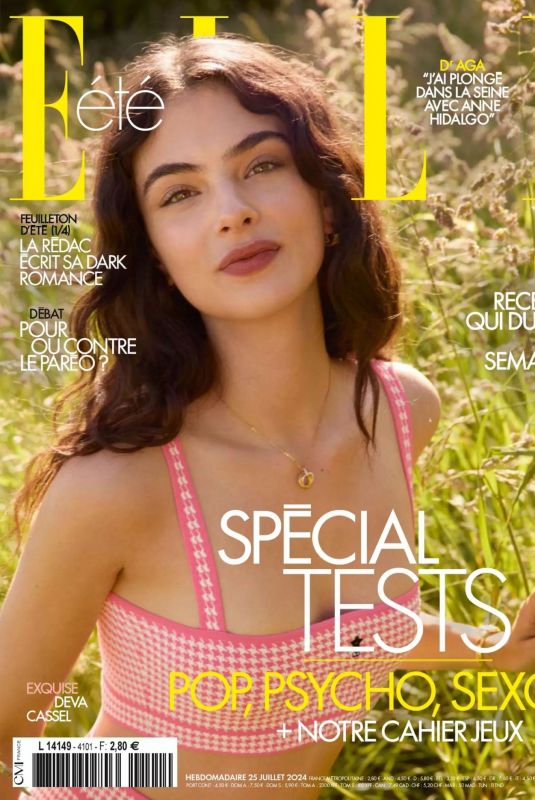 DEVA CASSEL in Elle Magazine, France July 2024