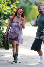 DIANNE BUSWELL Arrives at Strictly Come Dancing Rehearsals in London 07/24/2024
