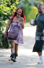 DIANNE BUSWELL Arrives at Strictly Come Dancing Rehearsals in London 07/24/2024