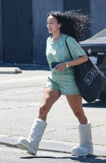 DRAYA MICHELE and Jalen Green on a Dinner Date at Le Petit Four in West Hollywood 07/01/2024