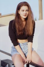 DREW BARRYMORE at a Photoshoot 1993