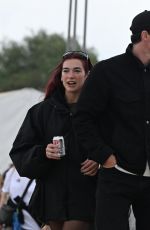 DUA LIPA and Callum Turner at Day 5 of Glastonbury Festival in England 06/30/2024