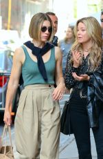 ELIZABETH BANKS and JESSICA BIEL on the Set of The Better Sister TV Series in New York 07/11/2024