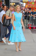 ELIZABETH BANKS Arrives at Good Morning America in New York 07/30/2024