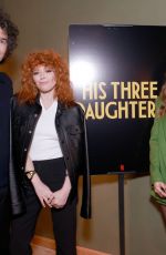 ELIZABETH OLSEN, NATASHA LYONNE and CARRIE COON at His Three Daughters Q&A Screening at Neuehouse in New York 07/13/2024