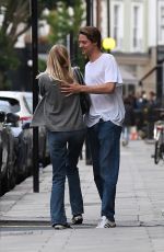 ELLA RICHARDS and Sascha von Bismarck Out in Notting Hill 07/16/2024