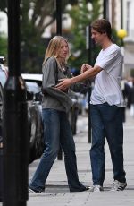 ELLA RICHARDS and Sascha von Bismarck Out in Notting Hill 07/16/2024
