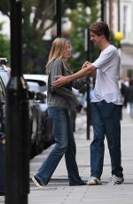 ELLA RICHARDS and Sascha von Bismarck Out in Notting Hill 07/16/2024