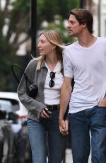 ELLA RICHARDS and Sascha von Bismarck Out in Notting Hill 07/16/2024