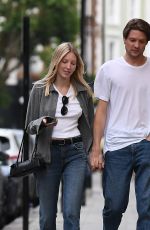 ELLA RICHARDS and Sascha von Bismarck Out in Notting Hill 07/16/2024