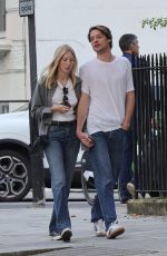 ELLA RICHARDS and Sascha von Bismarck Out in Notting Hill 07/16/2024