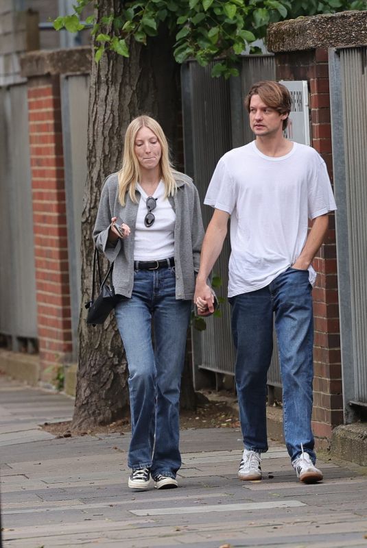 ELLA RICHARDS and Sascha von Bismarck Out in Notting Hill 07/16/2024