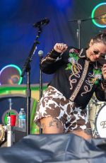 ELLE KING Performs at Rock the Ruins in Indianapolis 07/11/2024