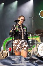 ELLE KING Performs at Rock the Ruins in Indianapolis 07/11/2024