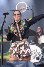 ELLE KING Performs at Rock the Ruins in Indianapolis 07/11/2024