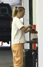ELLEN POMPEO Checking Out at Valet Parking in Beverly Hills 06/28/2024